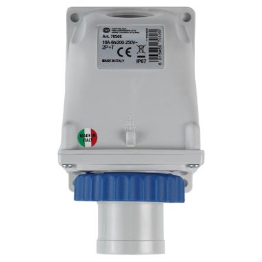 Spina da parete 2P+T 16A 230V 6h, IP67 product photo Photo 06 3XL