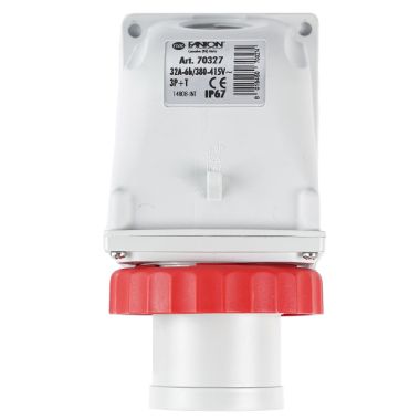 Spina da parete 3P+T 32A 400V 6h, IP67 product photo Photo 06 3XL