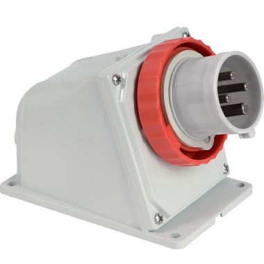 Spina da parete 3P+N+T 32A 400V 6h, IP67 product photo Photo 01 3XL