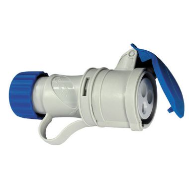 Presa mobile 2P+T 16A 230V 6h, IP44 cablaggio rapido product photo Photo 01 3XL