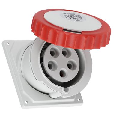 Presa da incasso inclinata 3P+N+T 16A 400V 6h, IP67 product photo Photo 03 3XL