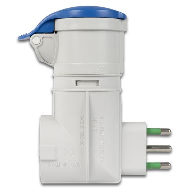 Adattatore da S17 a 1P40+1 presa CEE 230V DUPLEX product photo Photo 04 3XL