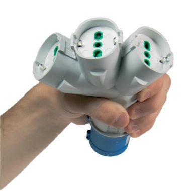 Adattatore spina industriale TRIPLEX  da CEE 230V a 3P40 product photo Photo 02 3XL