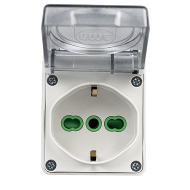 Adattatore da spina CEE 230V a 1P40, IP44 product photo Photo 03 3XL