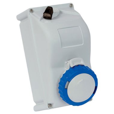 Presa da parete interbloccata 2P+T 16A 230V 6h, IP67 product photo Photo 01 3XL