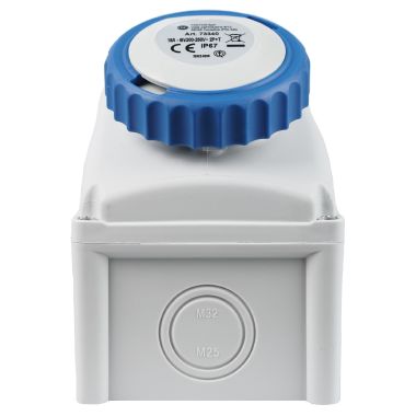 Presa da parete interbloccata 2P+T 16A 230V 6h, IP67 product photo Photo 09 3XL