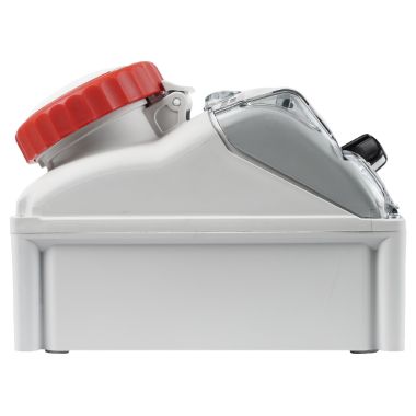 Presa da parete interbloccata 3P+N+T 16A 400V 6h, IP67, con portafusibili product photo Photo 03 3XL