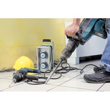 Quadro EOLO ASC IP65 3 prese CEE, 2 protezioni, con cavo, emergenza e supporto, 3kW product photo Photo 02 3XL