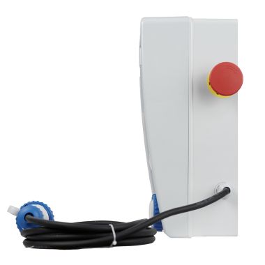 Quadro ULISSE 250 ASC IP65 4 prese CEE, 2 protezioni, con cavo e emergenza, 3kW product photo Photo 04 3XL