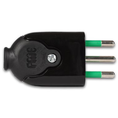 Spina S11 2P+T 10A smontabile BICÒ, colore nero product photo Photo 02 3XL