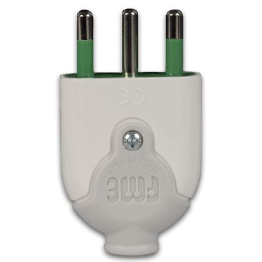 Spina S17 2P+T 16A smontabile BICÒ, colore bianco product photo Photo 03 3XL