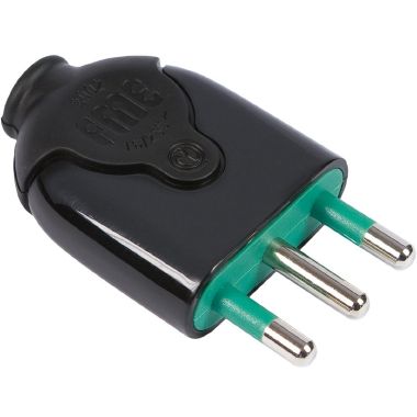 Spina S17 2P+T 16A smontabile BICÒ, colore nero product photo Photo 01 3XL