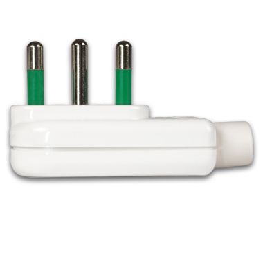 Spina S17 2P+T 16A smontabile ribassata, colore bianco product photo Photo 02 3XL