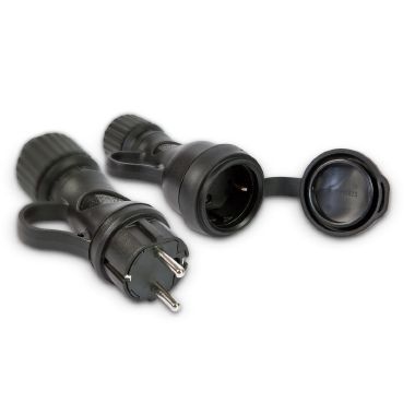 Spina S31 2P+T 16A smontabile HI-PRO, IP44, colore nero product photo Photo 02 3XL