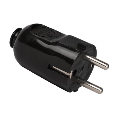 Spina S31 2P+T 16A smontabile, colore nero product photo Photo 03 3XL