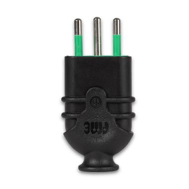 Spina S11 2P+T 10A smontabile HI-PRO, colore nero product photo Photo 02 3XL