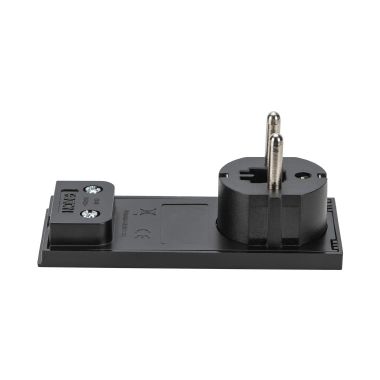 Spina S31 2P+T 16A smontabile CLOCK, colore nero product photo Photo 02 3XL