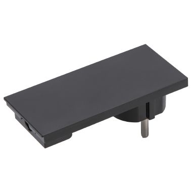 Spina S31 2P+T 16A smontabile CLOCK, colore nero product photo Photo 05 3XL