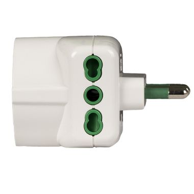 Adattatore da S17 a 2P17/11+1P40 VERTICAL SYSTEM, colore bianco product photo Photo 03 3XL