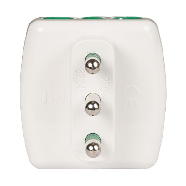 Adattatore da S17 a 2P17/11+1P40 VERTICAL SYSTEM, colore bianco product photo Photo 04 3XL