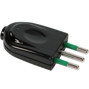 Spina S11 2P+T 10A smontabile EASY, colore nero product photo Photo 01 3XL