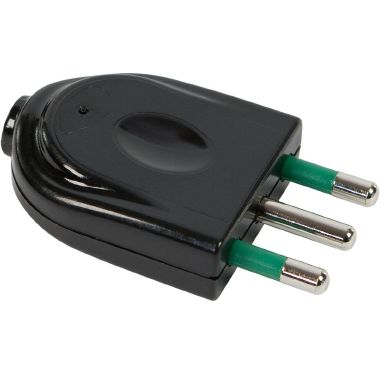 Spina S17 2P+T 16A smontabile EASY, colore nero product photo Photo 01 3XL