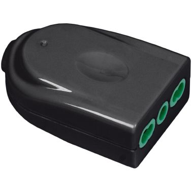 Presa P17/11 2P+T 16A smontabile EASY, colore nero product photo Photo 01 3XL