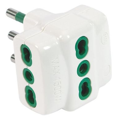 Adattatore da S17 a 3P17/11, colore bianco product photo Photo 01 3XL