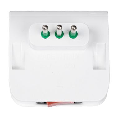 Adattatore da S11 a 2P40 VERTICAL SYSTEM, con interr.di sovraccarico, colore bianco product photo Photo 02 3XL