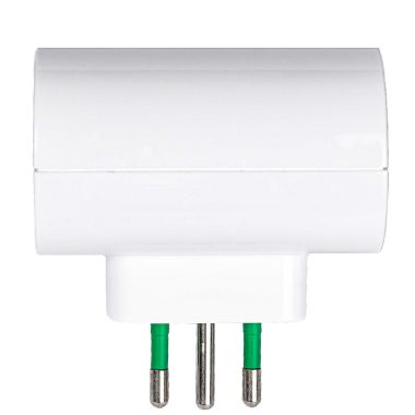 Adattatore da S11 a 2P40 VERTICAL SYSTEM, con interr.di sovraccarico, colore bianco product photo Photo 05 3XL