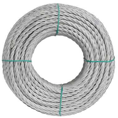 Cavo treccia seta 3G0,75 FRRTX in matassa da 100m colore bianco (Conf. da 100 Mt.) product photo Photo 03 3XL