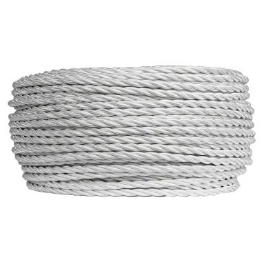 Cavo treccia seta 3G1,5 FRRTX in matassa da 100 m colore bianco (Conf. da 100 Mt.) product photo Photo 04 3XL