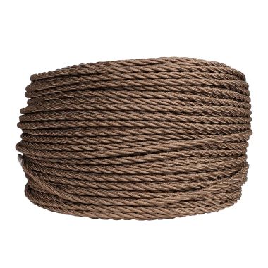 Cavo treccia seta 3G0,75 FRRTX in matassa da 100 m colore marrone (Conf. da 100 Mt.) product photo Photo 04 3XL