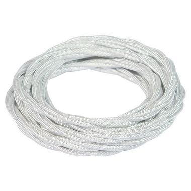 Cavo treccia seta 3G0,75 FRRTX in matassa da 50m colore bianco (Conf. da 50 Mt.) product photo Photo 01 3XL