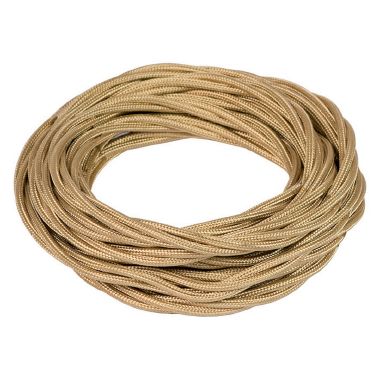 Cavo treccia seta 3G1,5 FRRTX in matassa da 50m colore oro (Conf. da 50 Mt.) product photo Photo 01 3XL