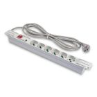 Barra 3m 3G1 S31 6P40 con prot.da sovratensioni, colore grigio product photo