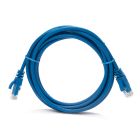 Cavo 3m RJ45 U/UTP cat.6, colore blu product photo