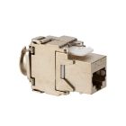 Presa RJ45 FTP 180° cat.6 TOOLLESS, colore nero product photo