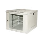 Quadro E/CLOUD 600x400x467mm 9U, porta a vetro, colore grigio product photo