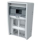 Quadro ULISSE 250 IP65 vuoto, con 4 fori e 2 coperchi ciechi product photo