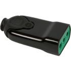 Presa P11 2P+T 10A smontabile BICÒ, colore nero product photo