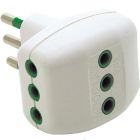 Adattatore da S11 a 3P11, colore bianco product photo