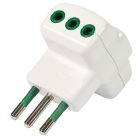 Adattatore da S11 a 3P11, colore bianco product photo