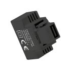 Alimentatore da incasso KEYSTONE compatto, 1 presa USB-A 3A, colore nero product photo