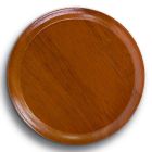 Base in legno tonda Ø102mm colore noce product photo