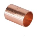 Raccordo F/F in rame satinato Ø18mm product photo