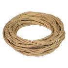 Matassina 10 m. cavo treccia seta 3G0,75 FRRTX, colore oro product photo