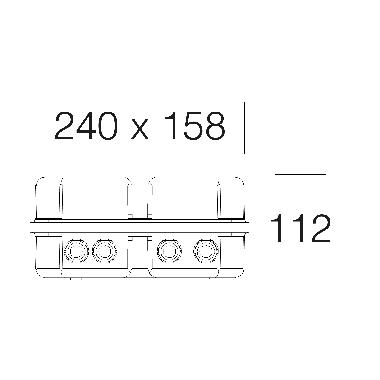 CASSETTA IP65 0920 LED 31W 700MA CLD product photo Photo 01 3XL