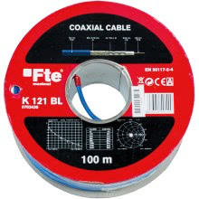 FTE CAVO COASSIALE PVC 5MM CLASSE A BLU (Conf. da 100 Mt.) product photo