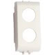 FTE ADATTATORE VERTICALE A 2 FORI VIMAR ARKE' CHIARA product photo Photo 01 2XS